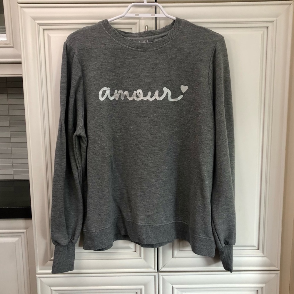 Marled women’s lightweight sweatshirt